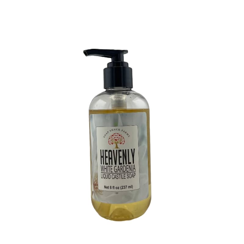White Gardenia Liquid Soap image 0