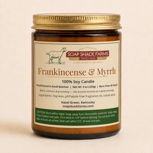 Frankincense & Myrrh Soy Candle