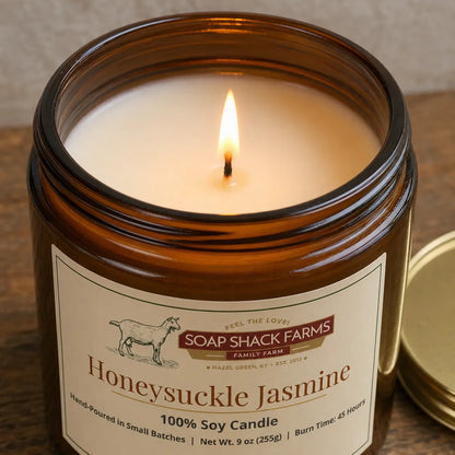 Honeysuckle Jasmine Soy Candle